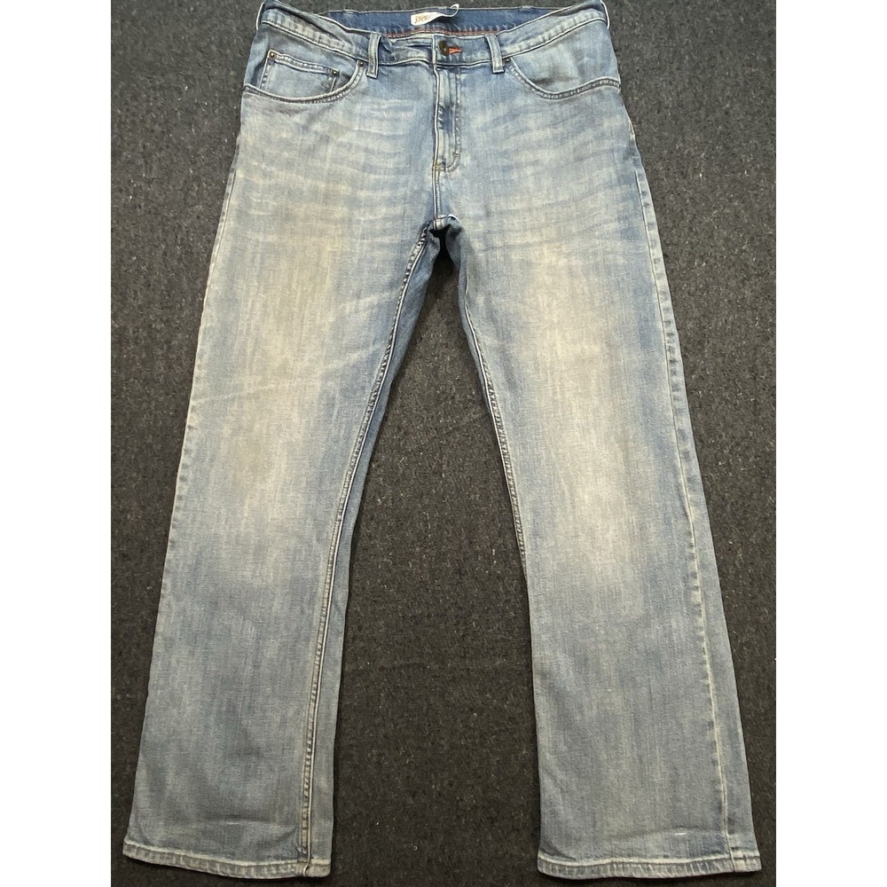 Lee Relaxed Fit Bootcut‎ Western Cowboy City Retro Blue Jeans Men's 38x32 Denim